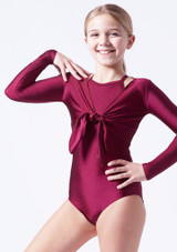 Alegra Shine Hannah Tie Front Crop Top für Mädchen