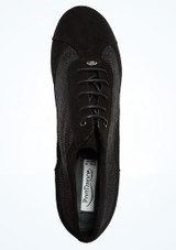 PortDance 701 Glitzer Tanzschuh [Schwarz]