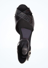 Move Dance Veronica Schwarzer Ballroom Schuh - 4,45cm [Schwarz]