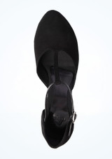 Move Dance Maren Schwarzer Ballroom Schuh - 6,35 cm [Schwarz]