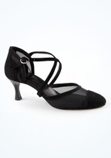 Move Dance Frances Black Ballroom Schuh - 5 cm [Schwarz]