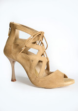 Move Dance Aurelia Camel Tanzstiefel - 7,6 cm Camel Side [Braun]