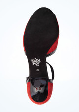 Move Dance Leonie Roter Tanzschuh - 5 cm [Schwarz]
