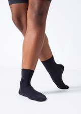 Capezio gerippte Ballettsocken für Mädchen