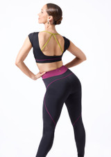 Move Dance Adora Tanzleggings Schwarz Back [Schwarz]