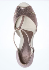 Move Dance Teresa Stone T-Bar Tanzschuh 4,4 cm [Braun]