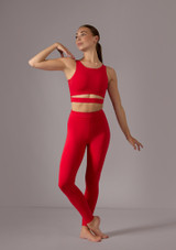 Move Dance Naya Cut-Out-Crop-Top Rot Front [Rot]