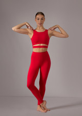Move Dance Naya Cut-Out-Crop-Top Rot Front 6 [Rot]