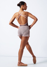 Intermezzo Edwina Aufwärmshorts Beige Back [Braun]