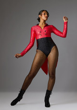 Jolista Showman Sequin Tailcoat Leotard Rot 6 [Rot]