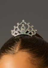 Jolista Primrose Ballet Silberne Haarspange Silber Front [Silber]