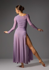 Jolista Faithful Langer Mesh Rock Tief Lila Back [Violett]