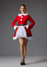 Jolista Jolly Jingle Kostüm Rot Front [Rot]