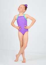 Move Dance Mirage Gymnastiktrikot Violett Front 3 [Violett]