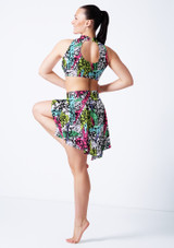 Alegra Print Sara High-Low Rock GRF Back [Gemustert]