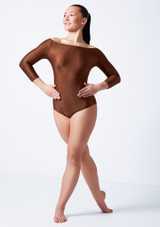 Alegra Shiny Clarissa Trikot mit weiter Ausschnittform Amethyste Front [Violett]