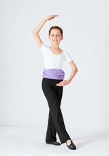 Alegra GlÃ¤nzender GÃ¼rtel fÃ¼r Kinder Amethyste Front [Violett]