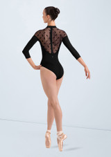 Bloch Sofia Trikot mit 3/4-Ã„rmeln Schwarz Back 2 [Schwarz]