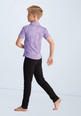 Weissman Boys Collared Lace Shirt Iris 5 [Violett]