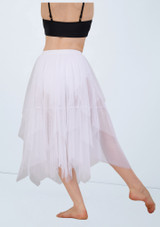 Weissman Soft Tulle Ruffled Skirt WeiÃŸ [WeiÃŸ]