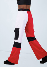 Weissman Colorblock Cargo Pant Rot [Rot]