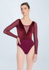 Intermezzo Iseult Langarm-Trikot Granat Front [Rot]