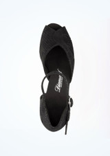 Diamant Standard- & Latein-Tanzschuh Ginger - 5cm Schwarz [Schwarz]