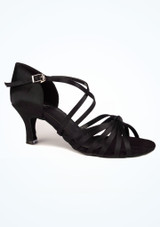 Move Dance Tanzschuh Sadie - 6cm - Schwarz Schwarz Hauptsächlich [Schwarz]
