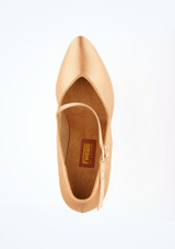 Freed Lowe Competition Ballroom Shoe 3" - Flesh Tan Top [Tan]