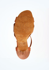 Freed Tanzschuh Ashlyn - 8,1cm Braun [Braun]