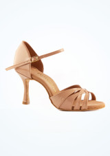 Rummos Tanzschuh Amelia - 7cm Tan Hauptsächlich [Tan]