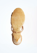 Rummos Tanzschuh Margot - 7,6cm Tan [Tan]