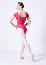 Move Dance Ballett-Trikot Penny Maulbeere Back [Rosa]