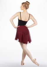 Capezio Full-Sweep-Ballettrock Rot Rückseite [Rot]