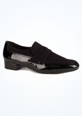 Dancesteps Herren Standard-Tanzschuh Swayze - 2,5 cm Schwarz 2 [Schwarz]