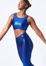 Alegra Tanz-Crop-Top Betty aus Metallic Gold Hauptsächlich [Gold]