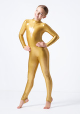 Alegra Mädchen Metallic-Ganzanzug Aspen Hauptsächlich [Gold]