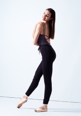 Ballet Rosa Tanzhose mit Kordelzugbund Schwarz Rückseite [Schwarz]