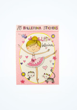 Intermezzo Ballerina-Sticker Rosa Vorderseite [Rosa]