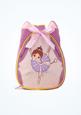 Capezio Ballett-Rucksack Zuckerfee Violett Vorderseite [Violett]