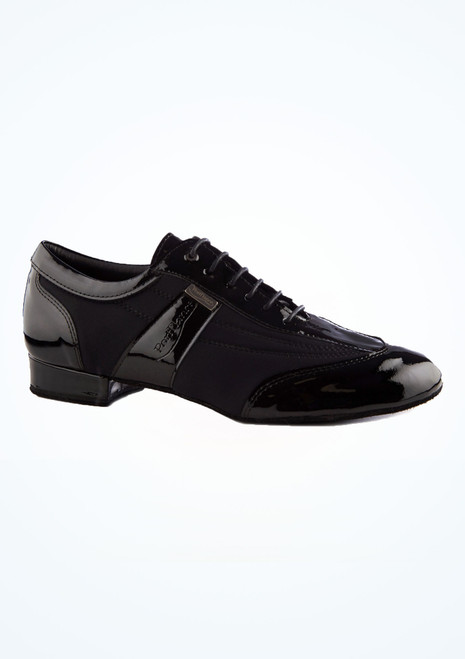 Port Dance Herren Tanzschuh Zane - 2,5cm Schwarz Hauptsächlich [Schwarz]