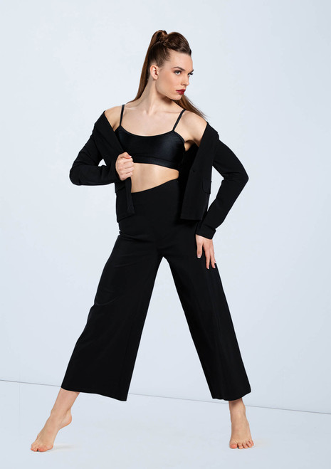 Weissman Lustre Camisole Bra Top Schwarz [Schwarz]