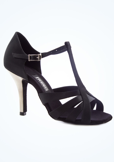 Freed Tanzschuh Blair - 8,1cm - Schwarz Schwarz Hauptsächlich [Schwarz]