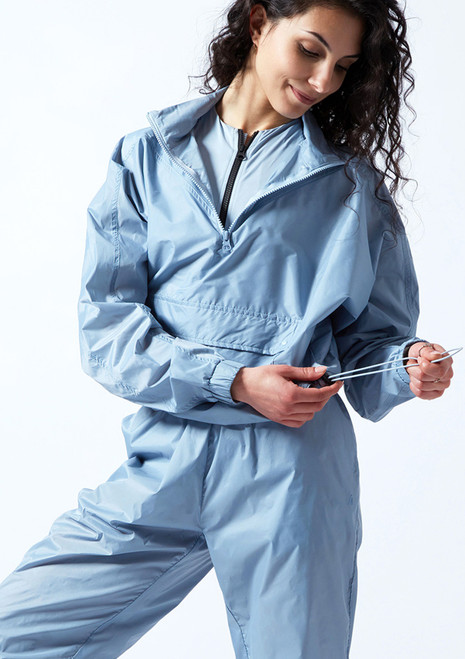 Move Dance Regina Wärmespeicherjacke Vorderseite [Blau]