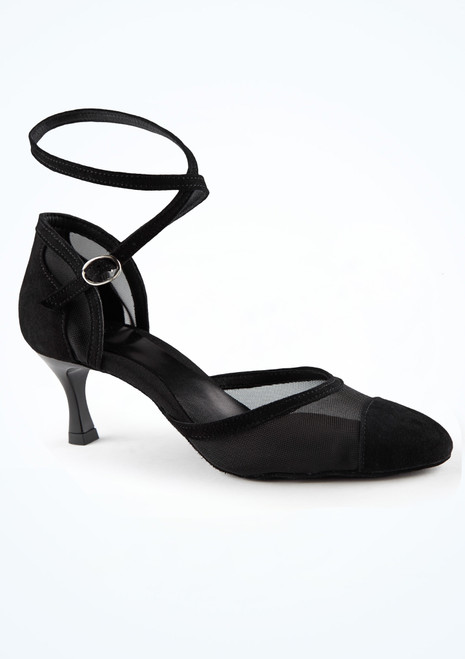 Move Dance Frances Black Ballroom Schuh - 5 cm [Schwarz]
