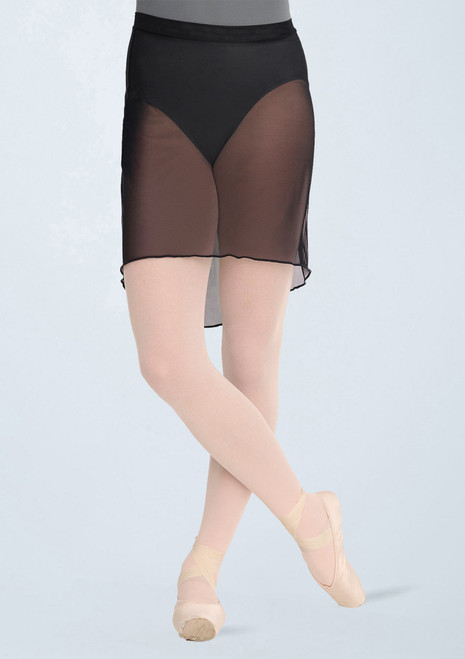 Intermezzo Infinite Mesh Tanzrock Schwarz Front [Schwarz]