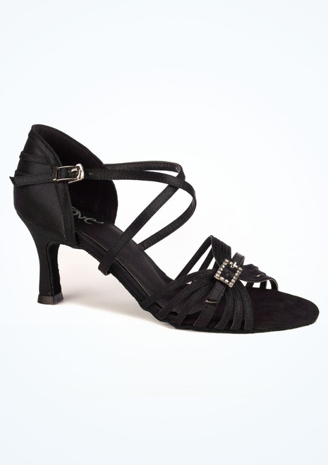 Move Dance Tanzschuh Stacey - 6,5cm Schwarz Hauptsächlich [Schwarz]