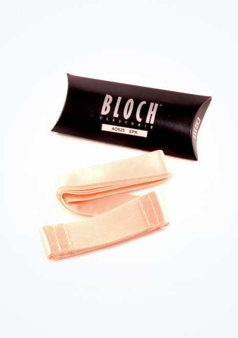 Bloch Spitzenschuhband Elastosplit mit Gummieinsatz Rosa Hauptsächlich [Rosa]