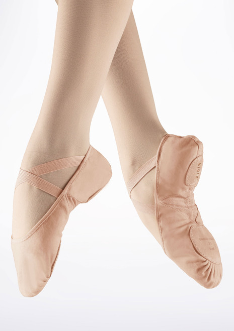 Bloch Ballettschuh Pro Arch - geteilte Sohle - Rosa Rosa Hauptsächlich [Rosa]