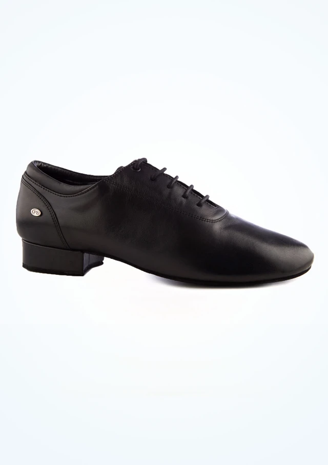 Port Dance Herren Tanzschuh Knox - 2,5cm Schwarz Hauptsächlich [Schwarz]